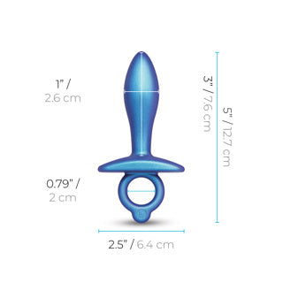 Anal Plug- B-Vibe Butties - Slide Silicone Butt Plug