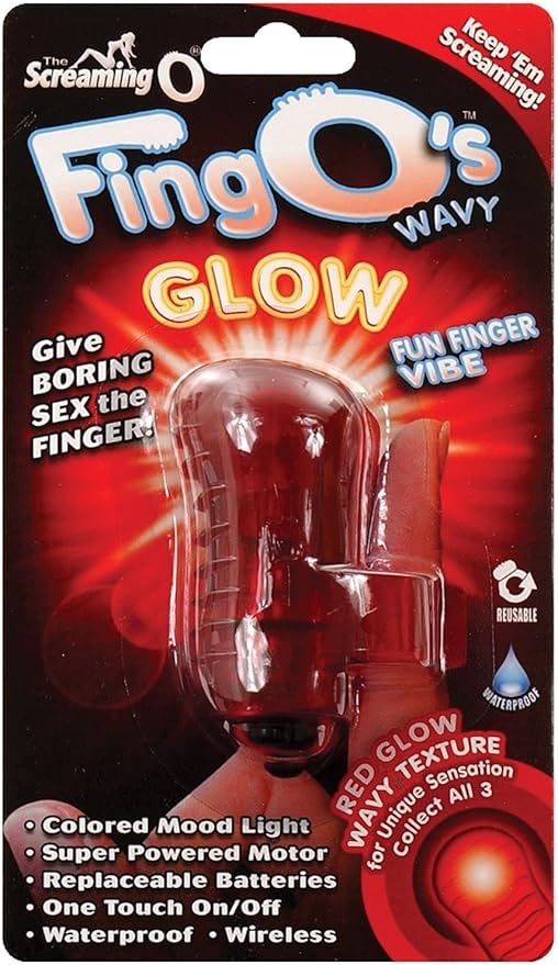 FingO's Glow Wavy - Rouge