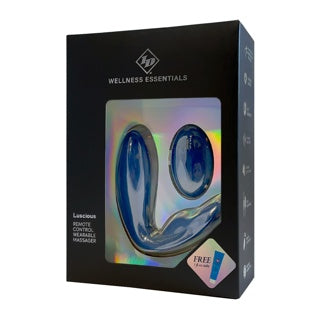 Vibrateur Double - ID - Vibrateur Double Luscious Bleu