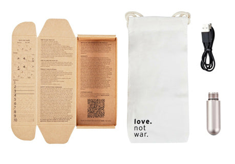 Vibrateur Bullet - Love Not War - Maya Avec Power Of Love
