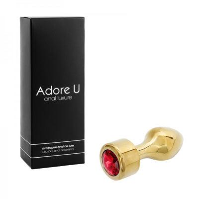 AnalLuxure-PlugAnalDore-Rouge-Grand