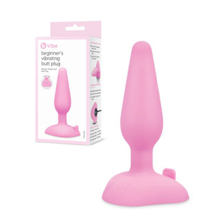 Plug Anal - B-Vibe - Beginner's Vibrating Butt Plug - Rose