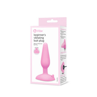 Plug Anal - B-Vibe - Beginner's Vibrating Butt Plug - Rose