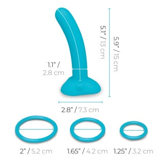 B-Vibe - Every Body Strap On Harness 6'' Dildo