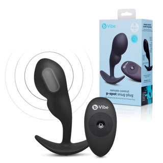 Plug Anal - B-Vibe - Remote Control P-Spot Snug Plug