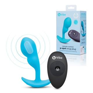 Plug Anal - B-Vibe - Remote Control P-Spot Snug Plug