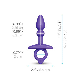 B-Vibe Butties - Dart Silicone Anal Plug