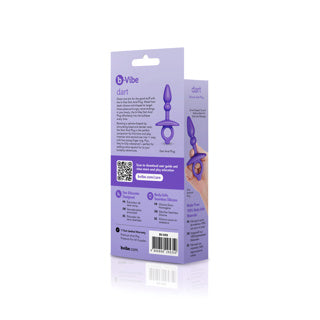 B-Vibe Butties - Dart Silicone Anal Plug
