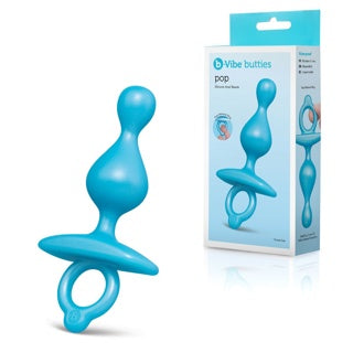 Anal Plug - B-Vibe Butties - Pop Silicone Anal Beads