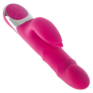 Double Simulateur Lapin - Calexotics - Enchanted Embrace - Rose