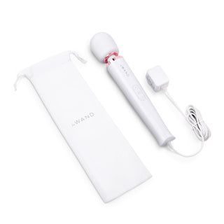 Vibromasseur - Le Wand - Masseur vibrant Plug-in - Blanc