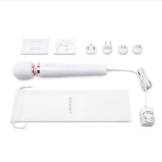 Vibromasseur - Le Wand - Masseur vibrant Plug-in - Blanc