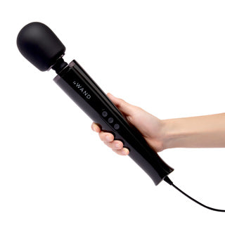 Vibromasseur - Le Wand - Masseur vibrant Plug-in - Noir