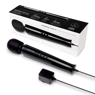 Vibromasseur - Le Wand - Masseur vibrant Plug-in - Noir