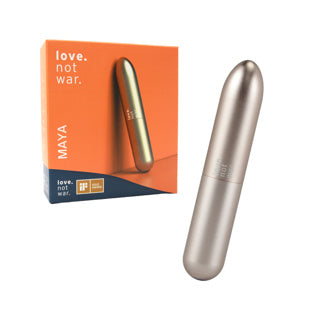 Vibrateur Bullet - Love Not War - Maya Avec Power Of Love