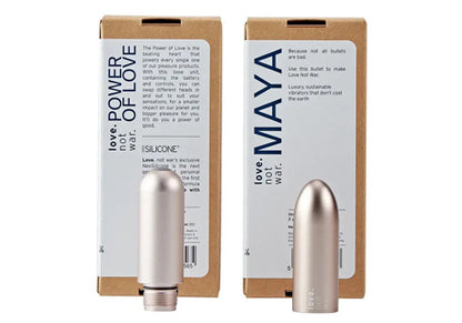 Vibrateur Bullet - Love Not War - Maya Avec Power Of Love