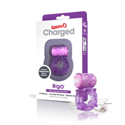 Anneau Vibrante - Screaming O - Charged BigO - Clair