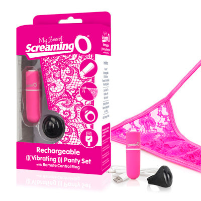 Culotte Vibrante - Screaming O - Rechargeable Vibrating Panty Set
